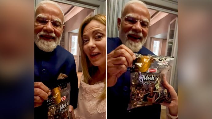 पीएम मोदी ने जॉर्जिया मेलोनी को गिफ्ट की ‘Melodi’ टॉफी, रोम में दिखी भारत-इटली दोस्ती की खास झलक